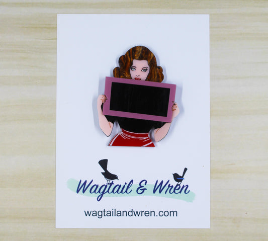 My Brooch Will Say It Brooch