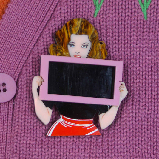 My Brooch Will Say It Brooch