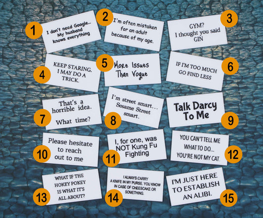 My Brooch Will Say It Brooch Inserts First Release