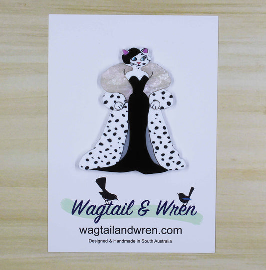 Kitty La Villain Brooch