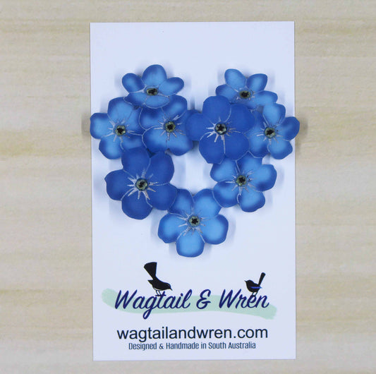 Forget Me Not Brooch