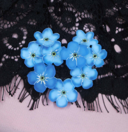 Forget Me Not Brooch