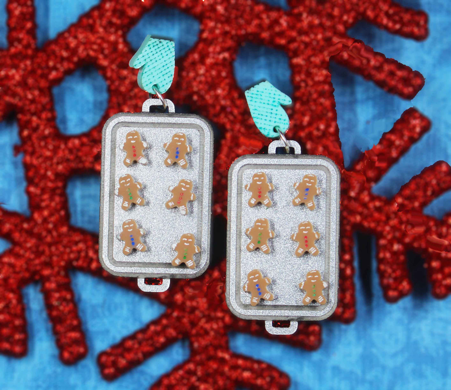 Gingerbread Tray Earrings