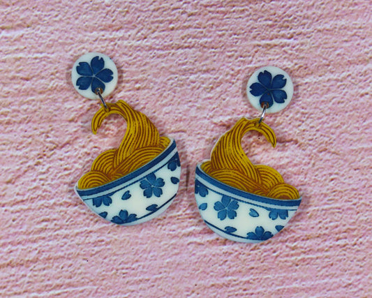 Noodle Bowl Earrings