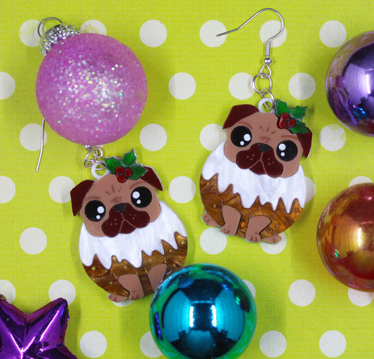 Puggy Pudding Earrings