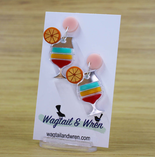 Traffic Light Cocktail Earrings