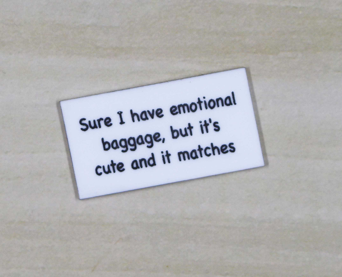 My Brooch Will Say It Brooch Inserts second release