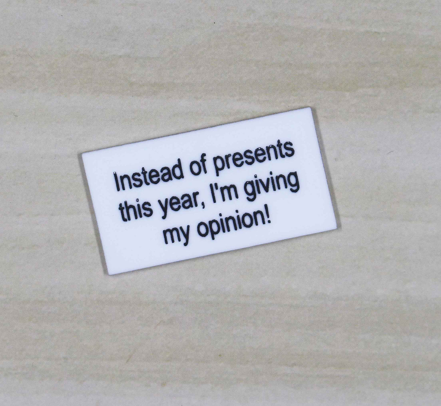 My Brooch Will Say It Brooch Inserts second release