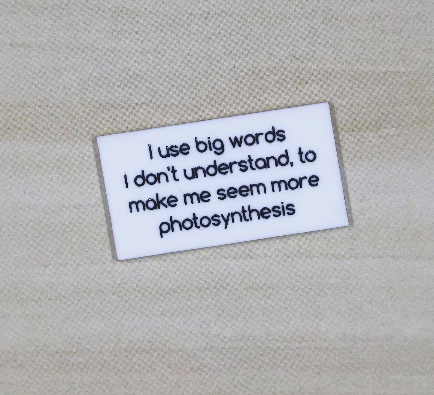 My Brooch Will Say It Brooch Inserts second release