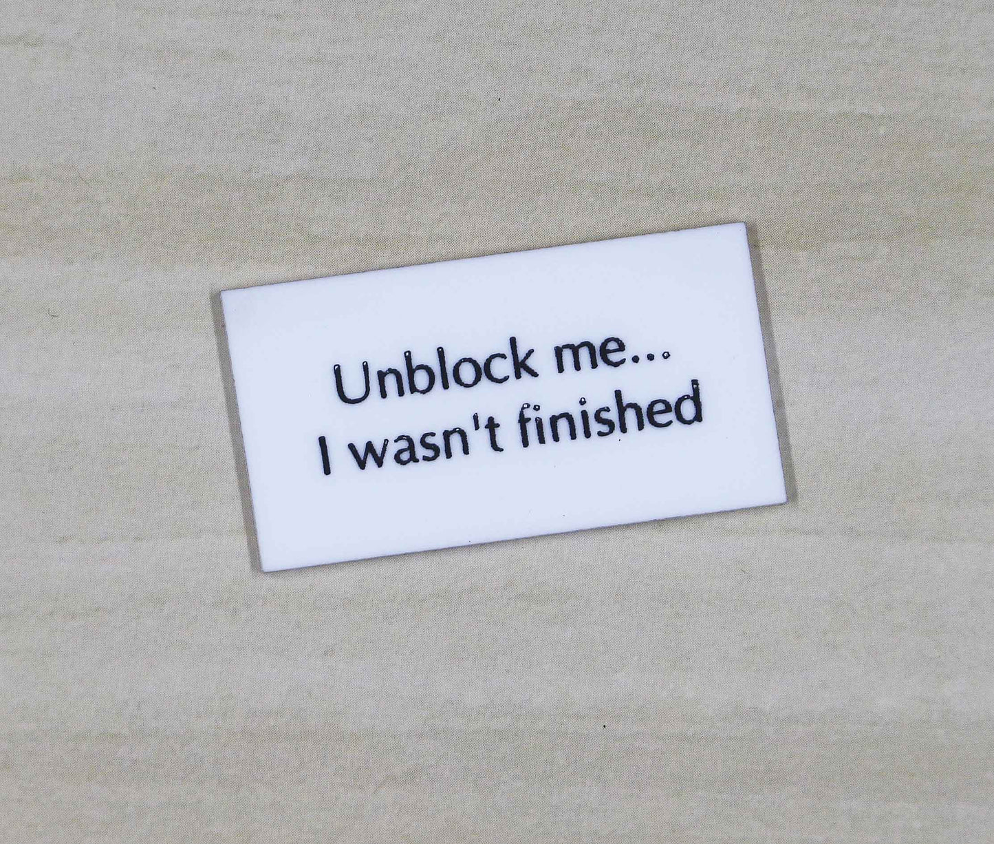 My Brooch Will Say It Brooch Inserts second release