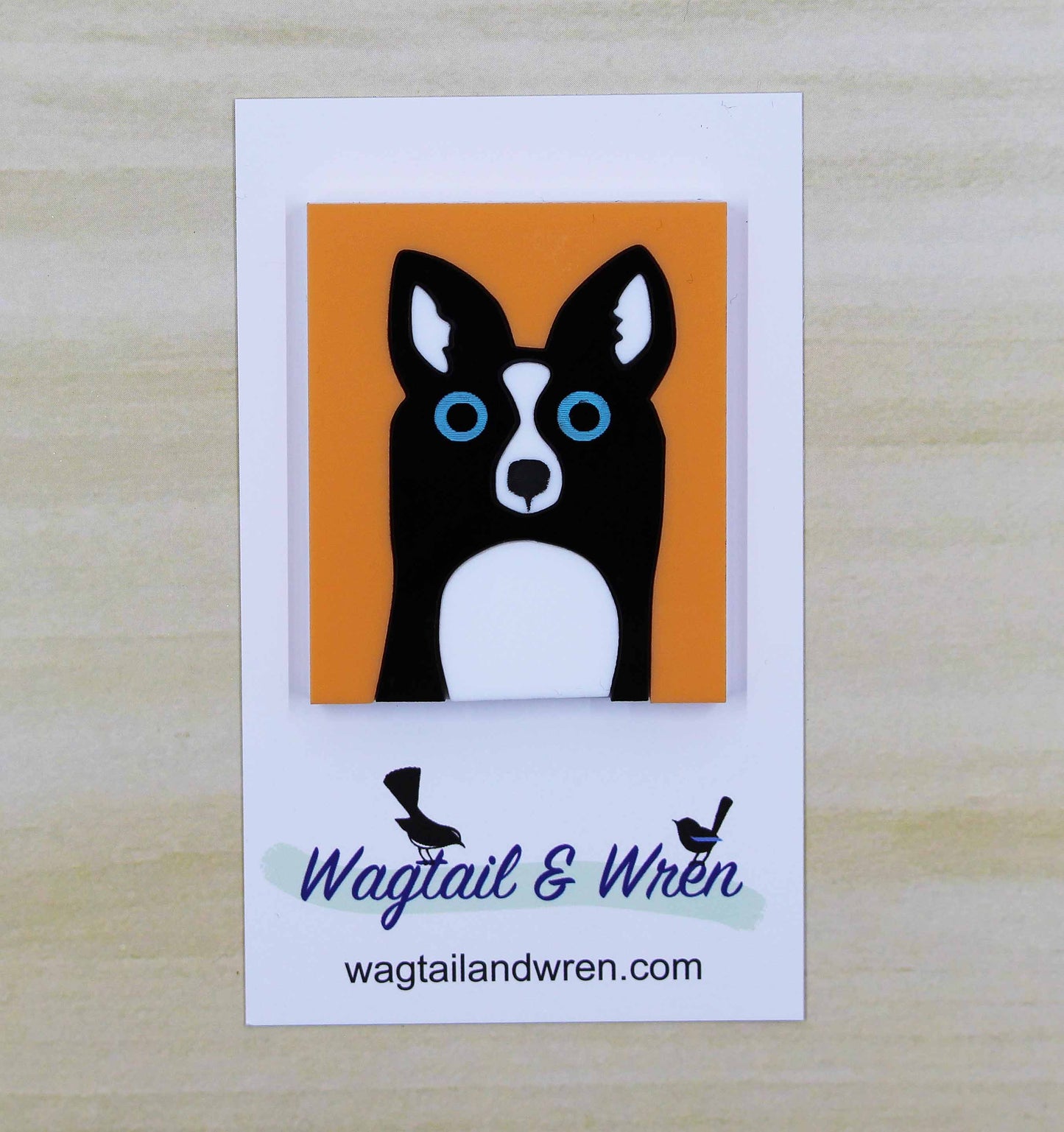 Border Collie Brooch