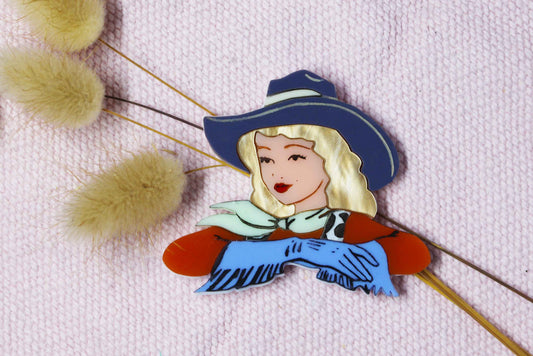 Cowgirl Darling Darcy Brooch