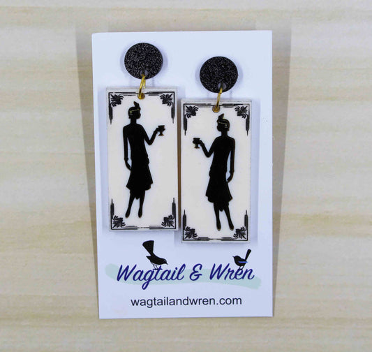 Deco Flapper Earrings