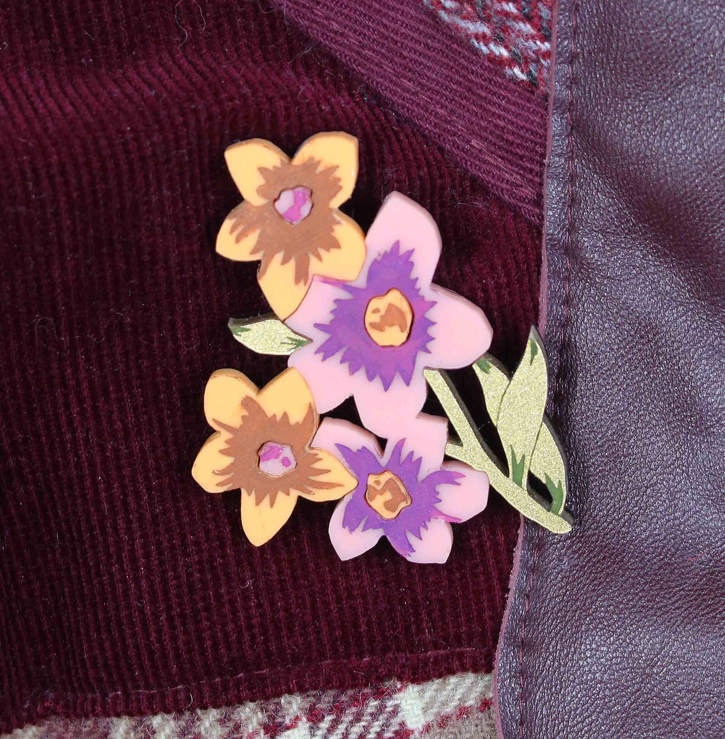 Autumn Bouquet Brooch