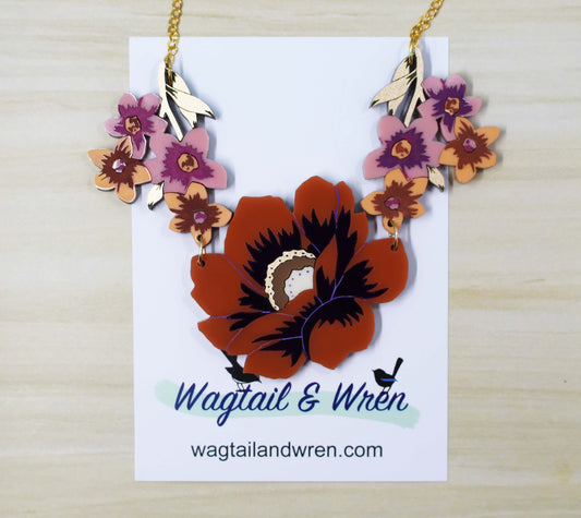 Autumn Florals Necklace