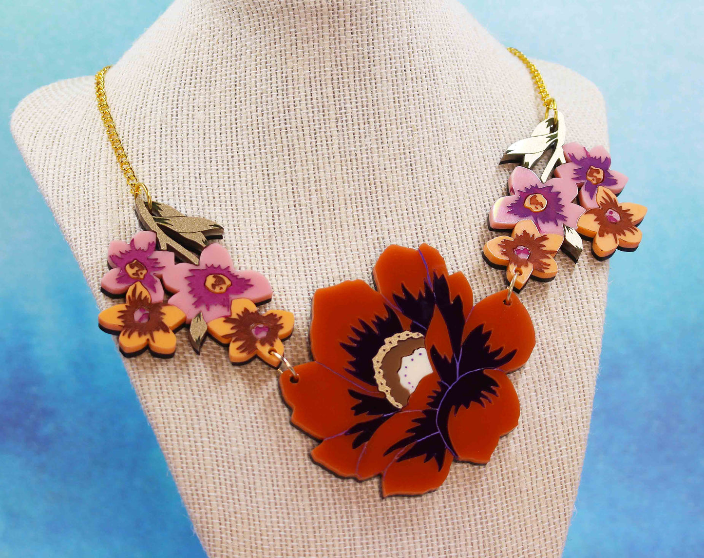 Autumn Florals Necklace