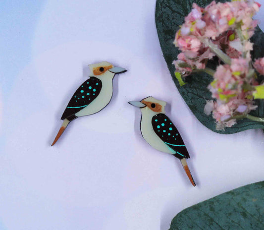 Kookaburra Stud Earrings