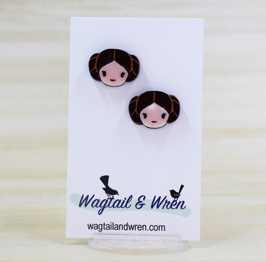 Princess Stud Earrings