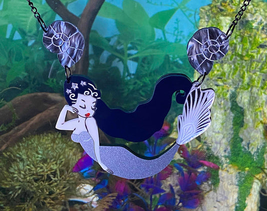 Siren of The Sea Mermaid Necklace
