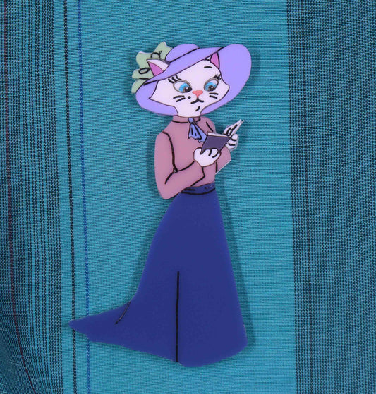 My Fair Cat Brooch