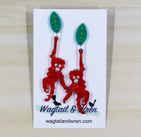 Orangutan Earrings
