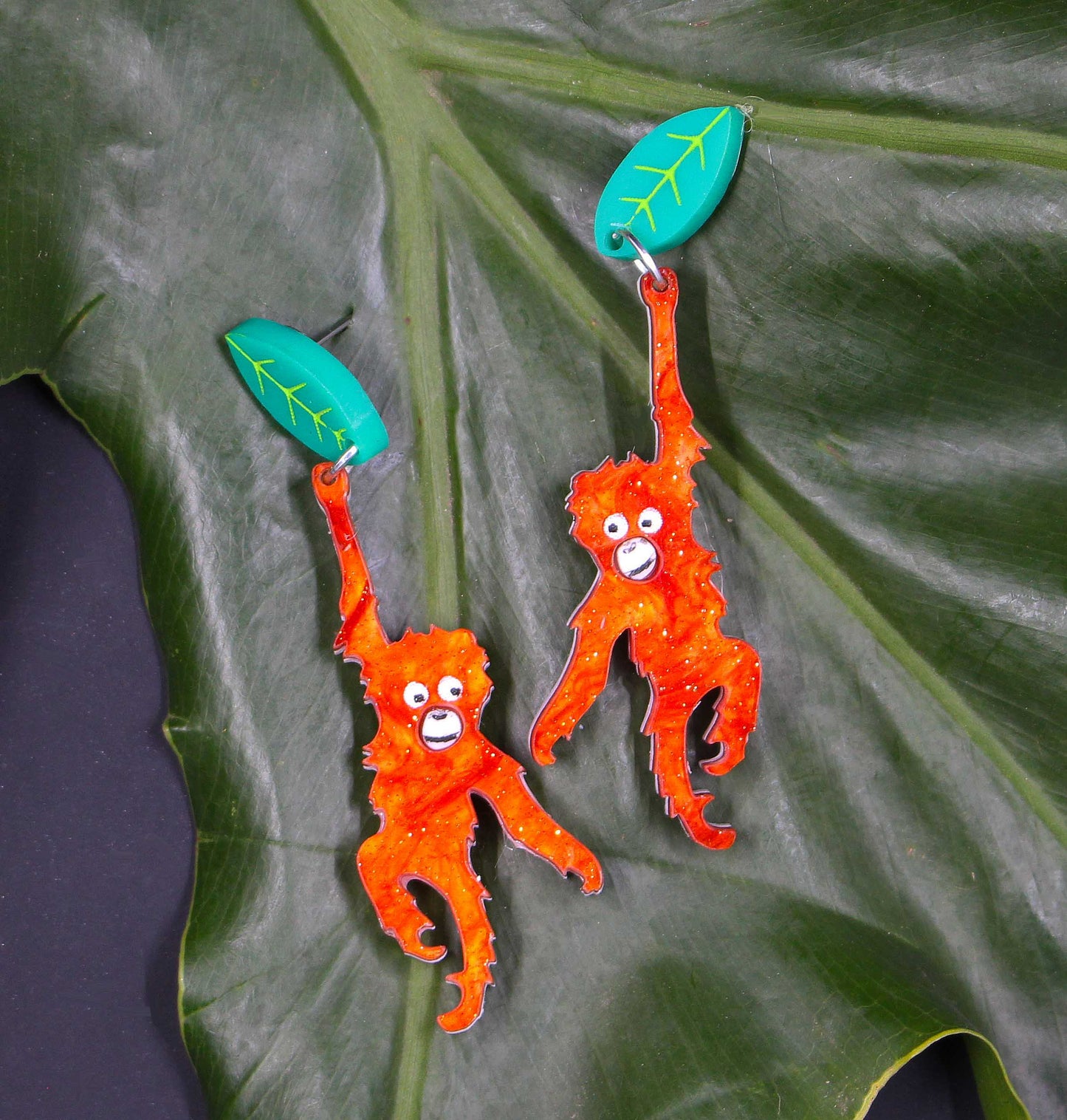 Orangutan Earrings
