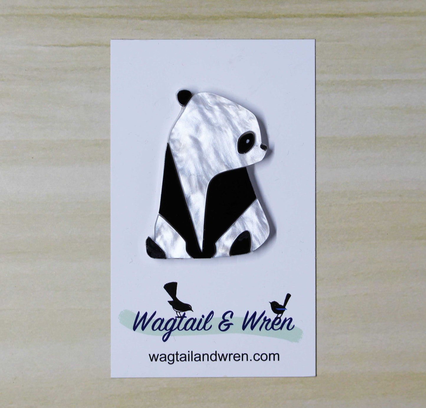 Panda Brooch