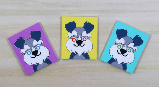 Schnauzer Brooches