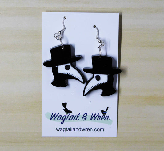 Plague Doctor Earrings