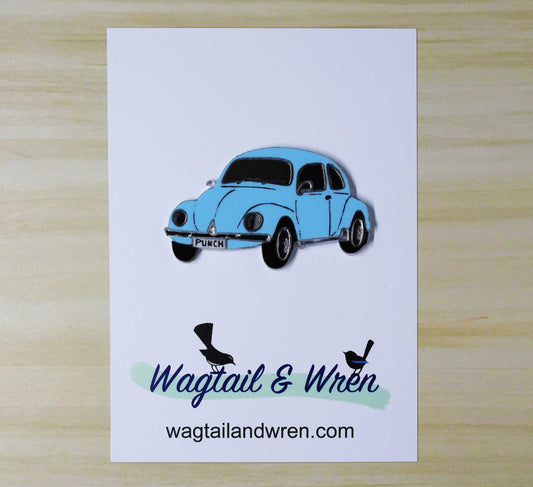 Punch The  VW Brooch