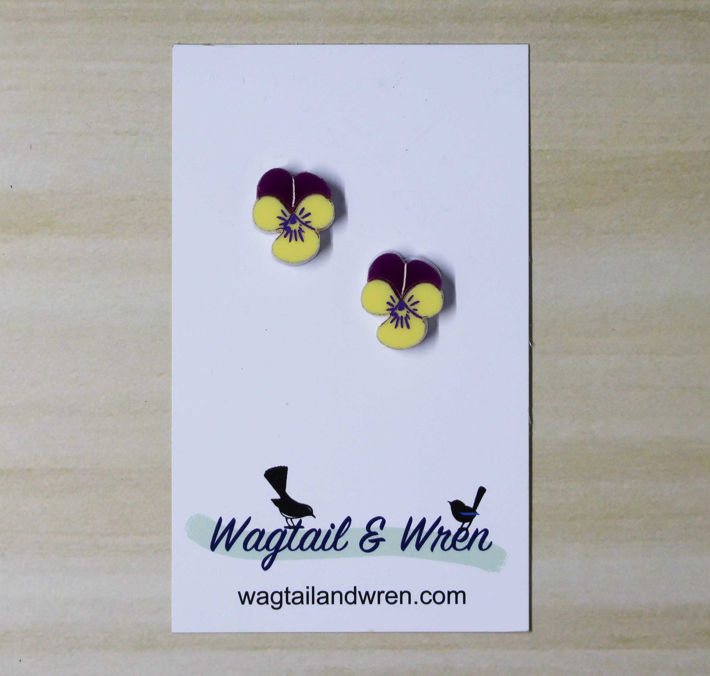 Viola Stud Earrings