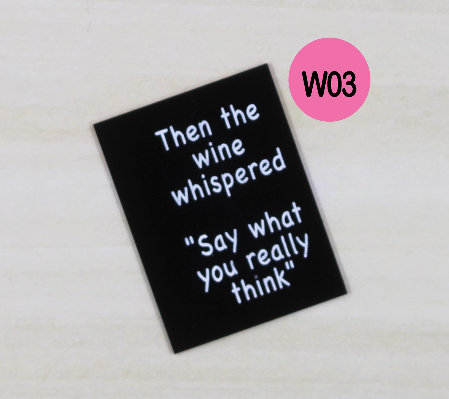 Something to Wine About Inserts
