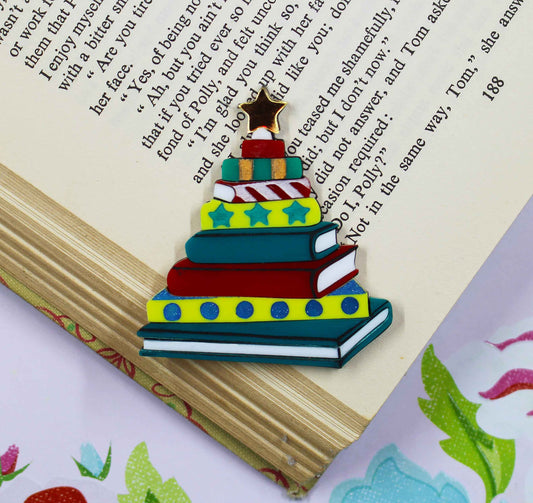 The Book Tree Brooch