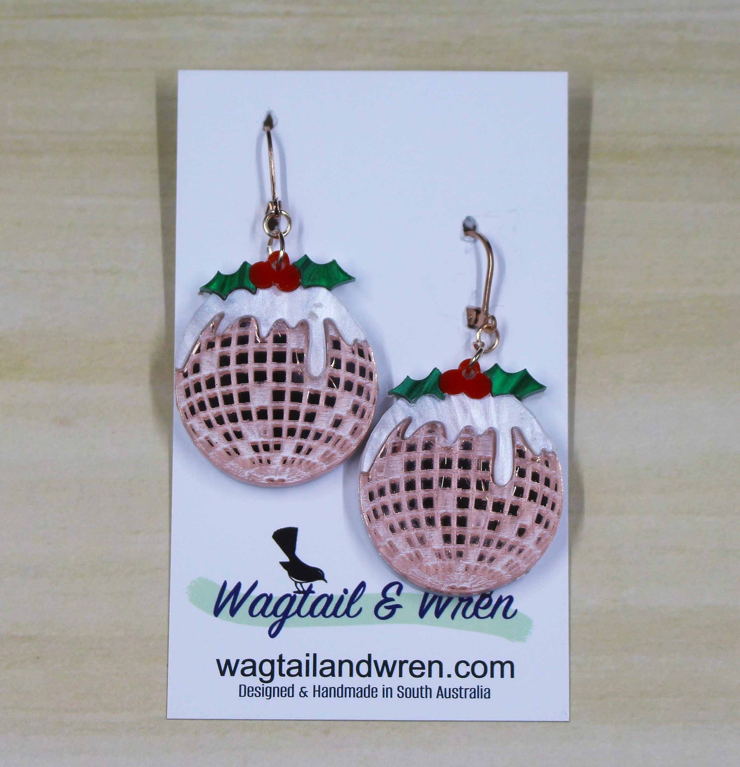Merry Disco Christmas Earrings