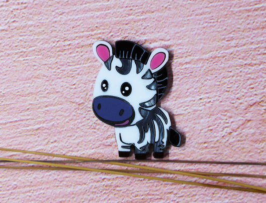 Stripes The Zebra Brooch