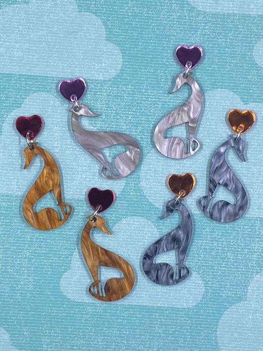 Greyhound Earrings