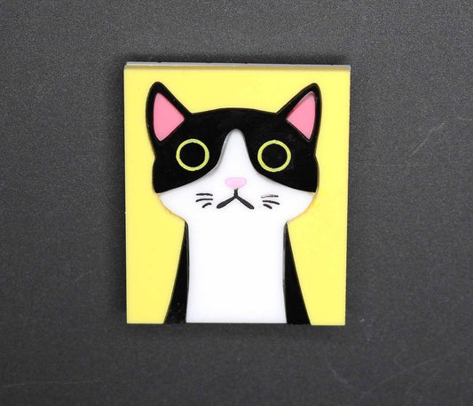 Funny Cat Brooch