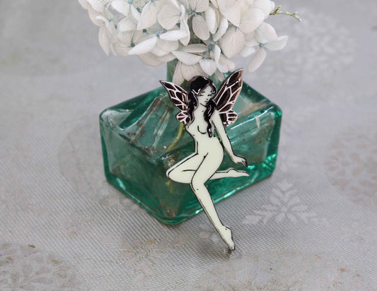 Gothic Forest Fairy Brooch