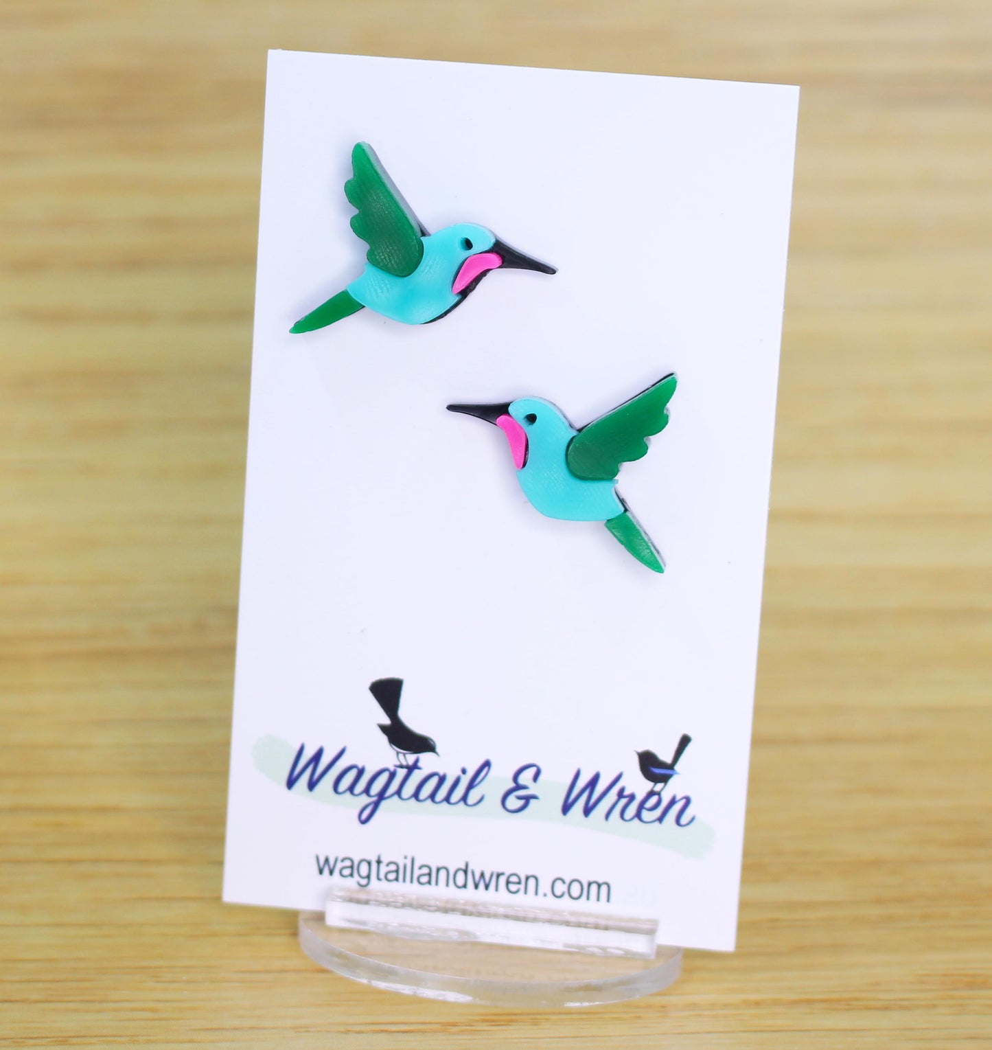 Hummingbird Stud Earrings