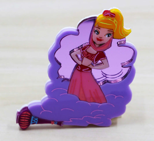 Jeannie Brooch Pink