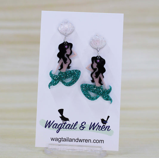 Mini Mermaid Earrings