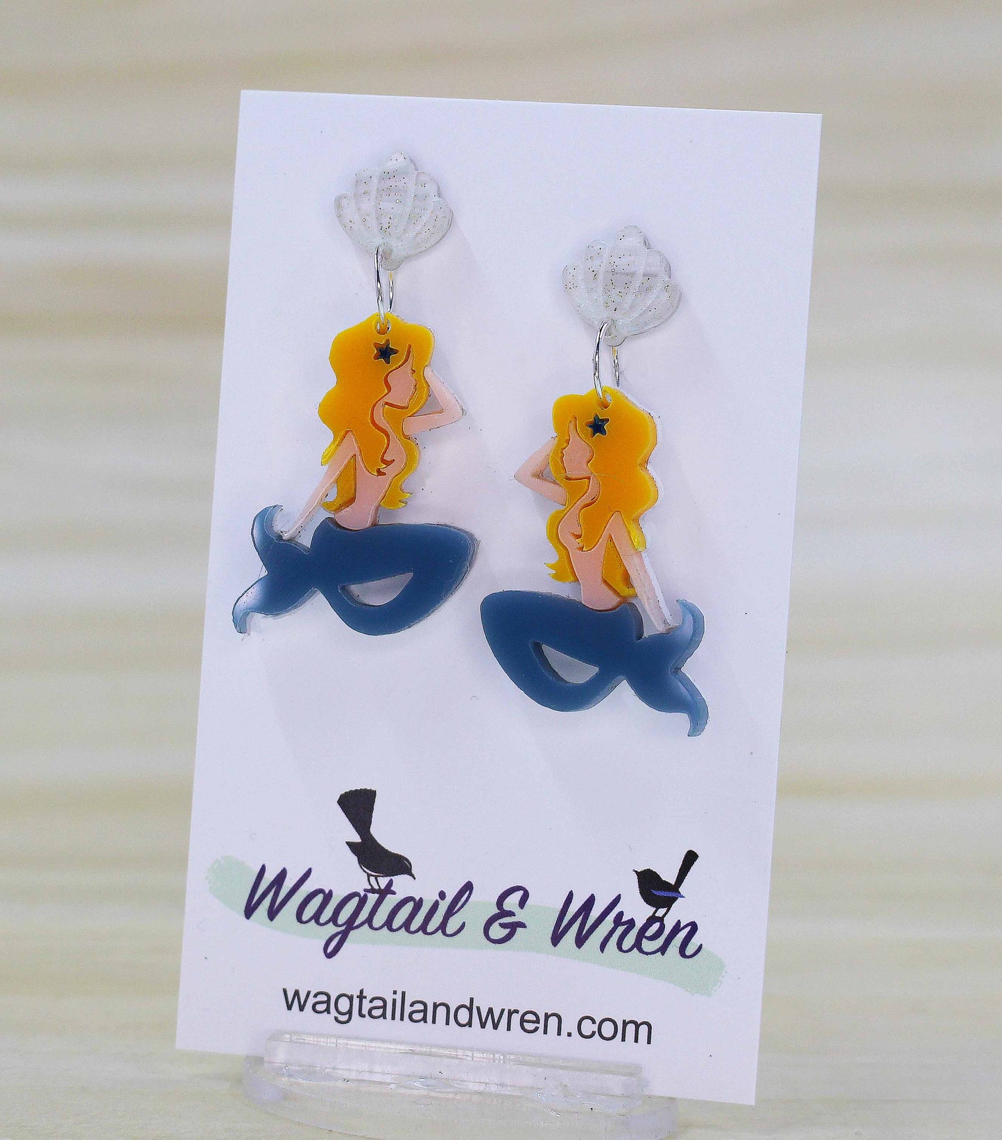 Mini Mermaid Earrings