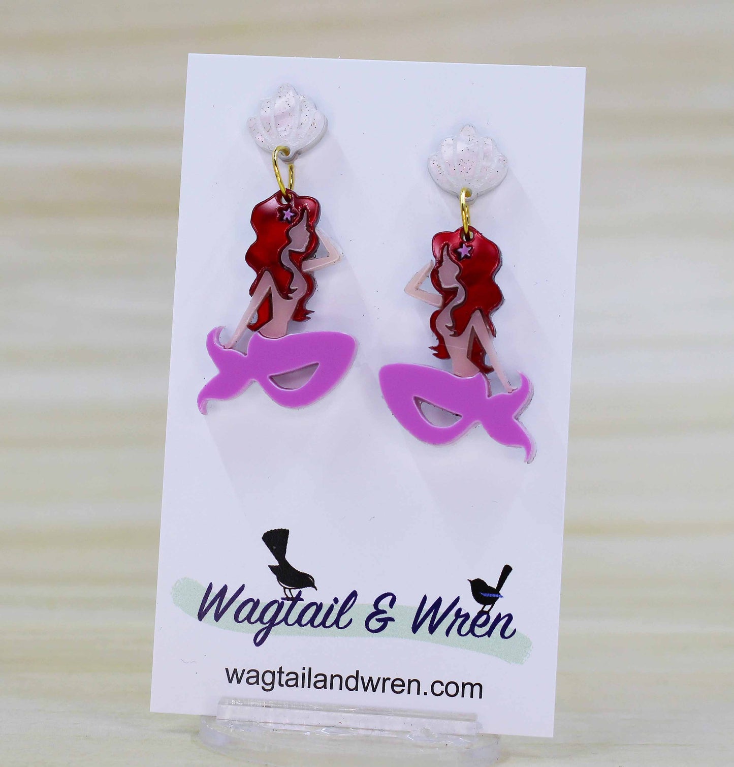 Mini Mermaid Earrings