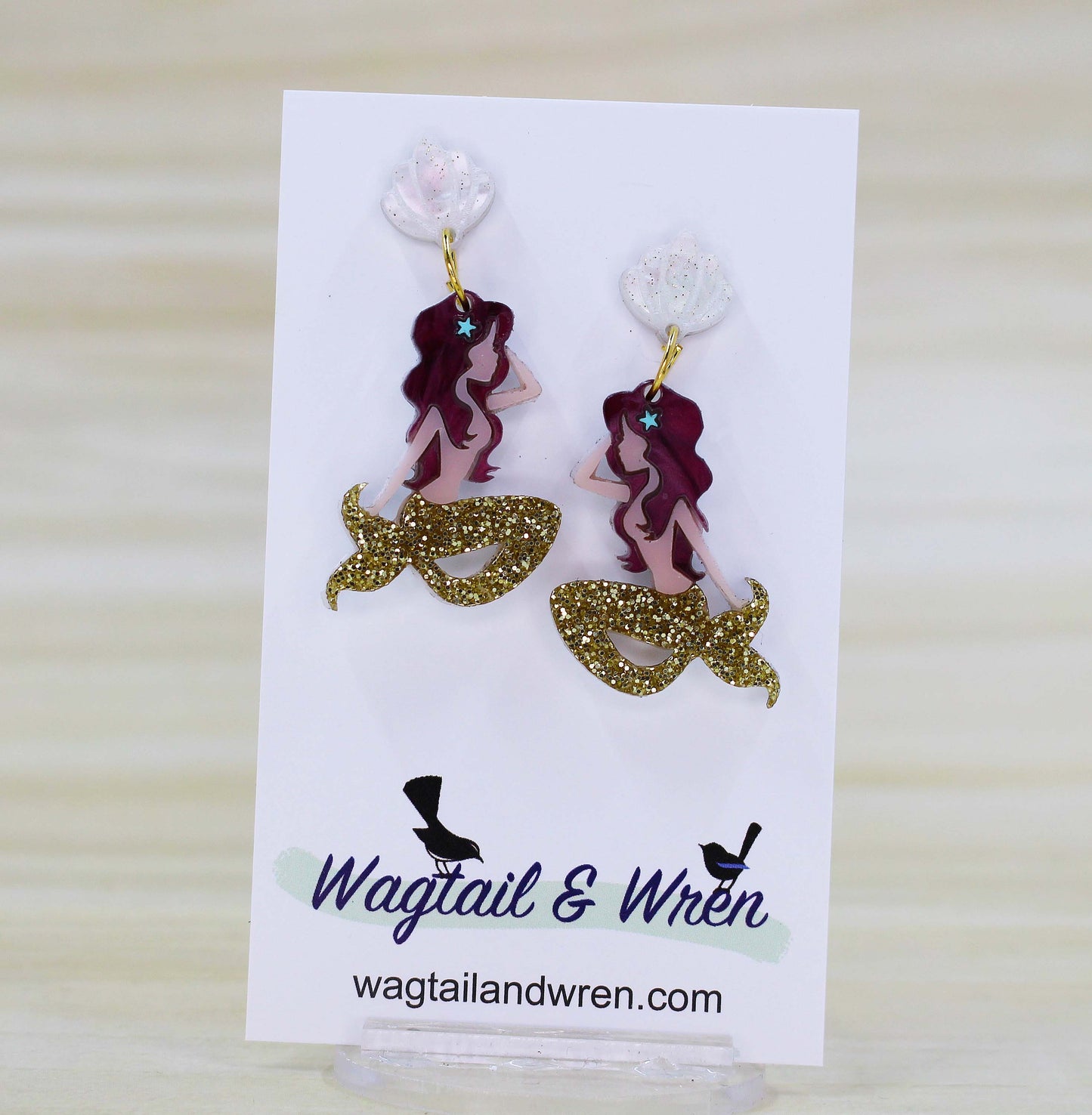 Mini Mermaid Earrings