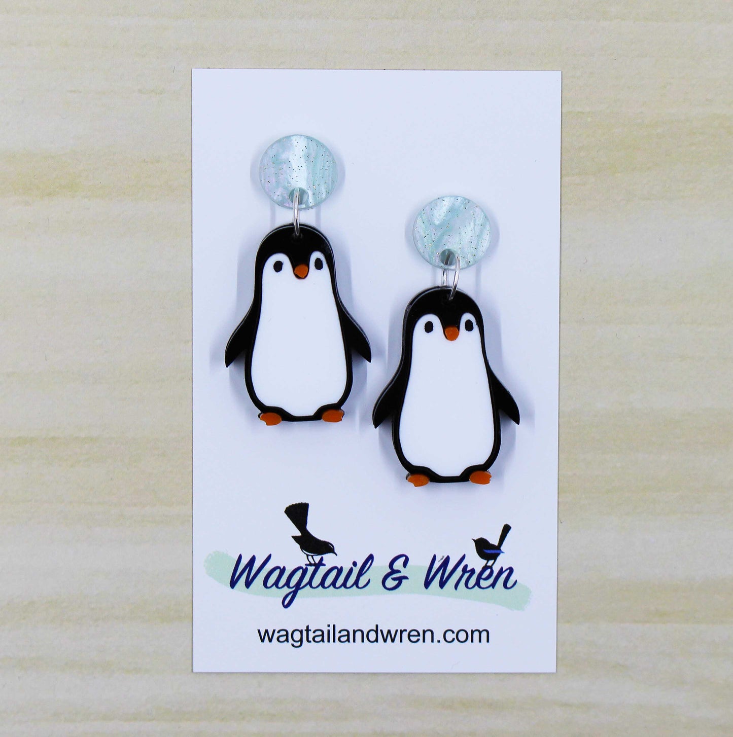 Penguin Earrings