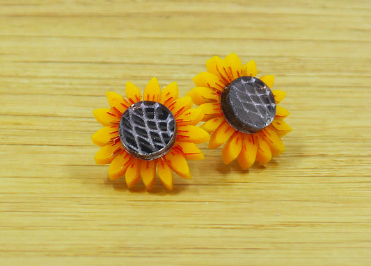 Sunflower Stud Earrings