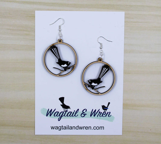 Willie Wagtail Earrings